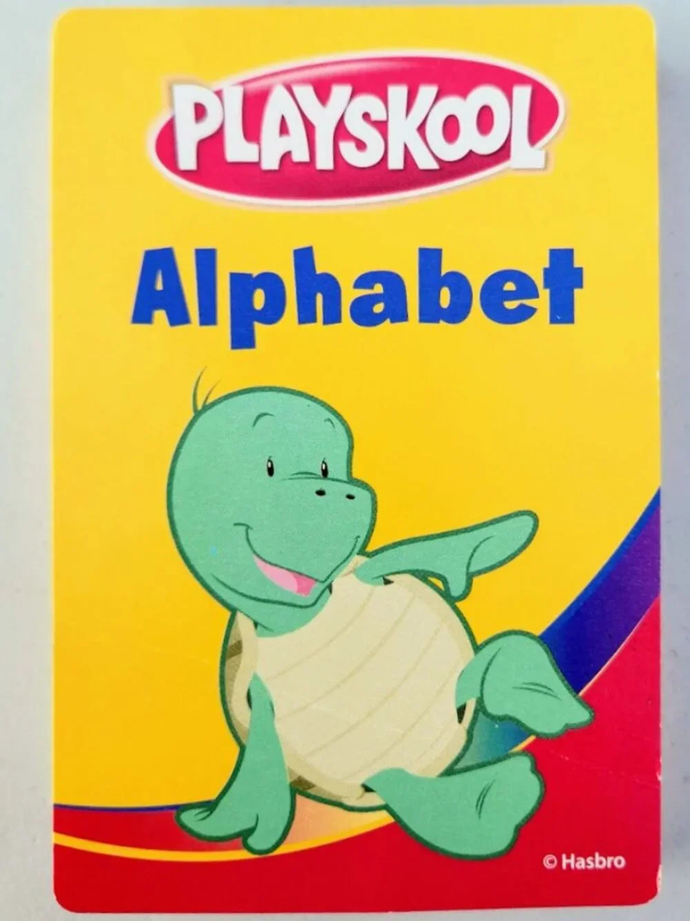 Playskool Alphabet Words Numbers Shapes Colors Vocabulary Flash Card Educational